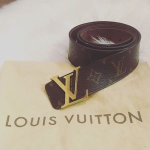 Louis Vuitton monogram belt